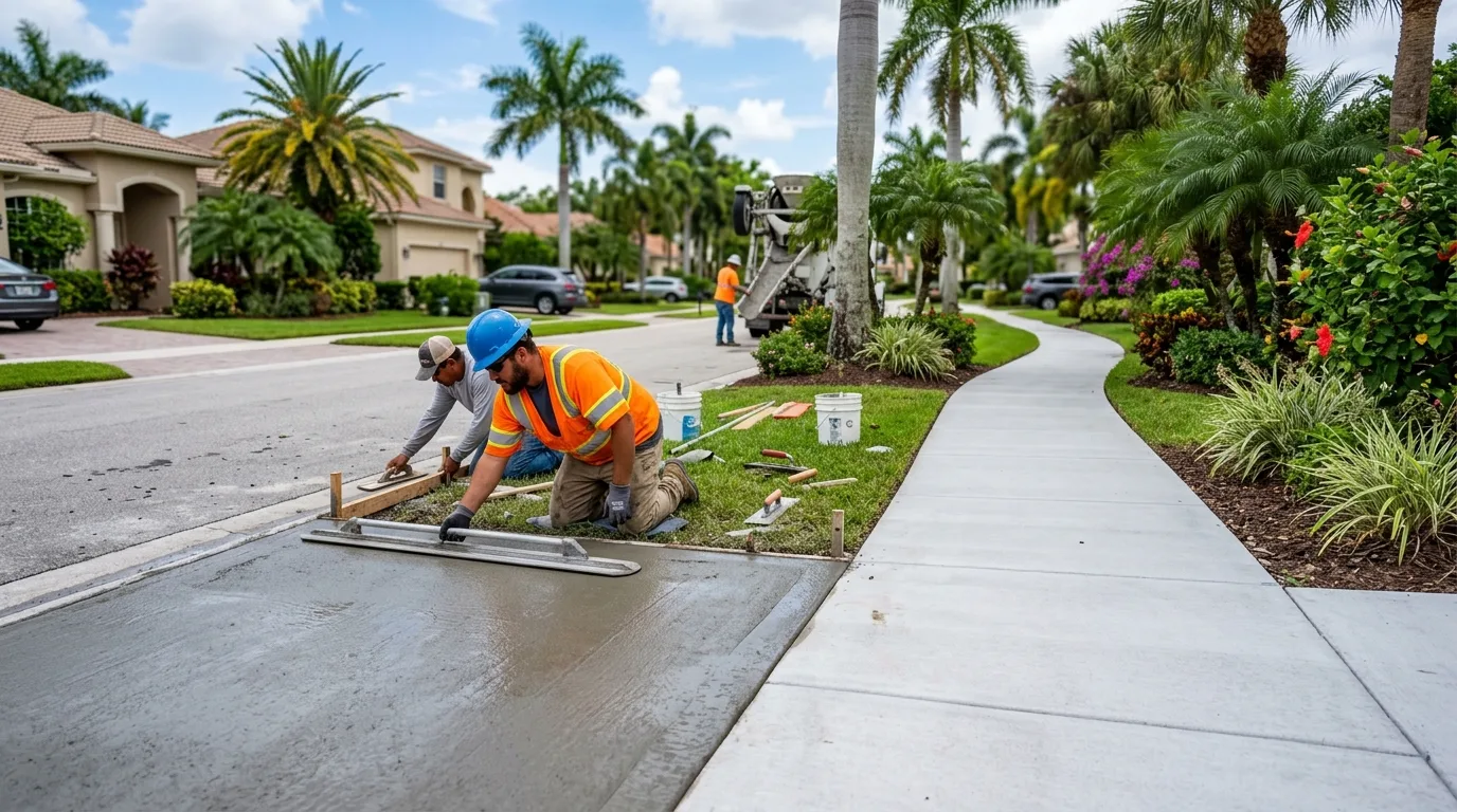 Largo FL Concrete Walkway Installation: Full Guide