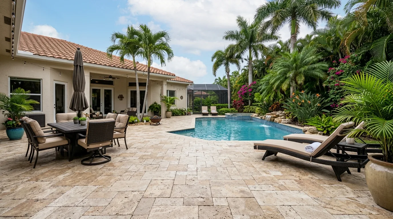 Largo FL: Stamped Concrete vs Pavers — Which Wins?